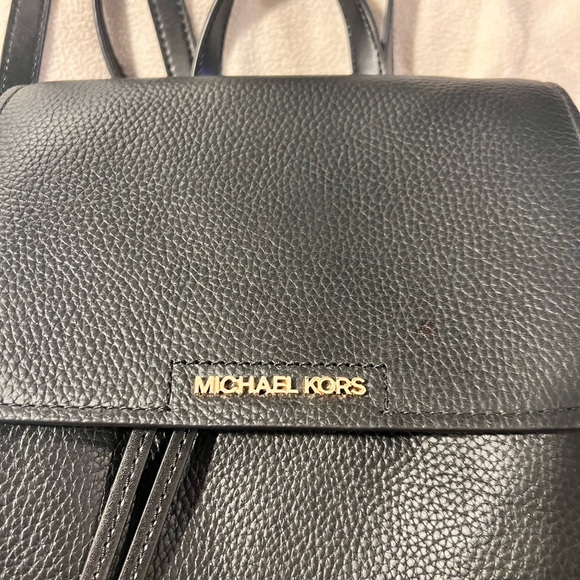 Michael Kors, medium drawstring, backpack leather new with tags - Picture 5 of 5